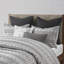 Ensemble de housse de couette en coton jacquard style ferme
