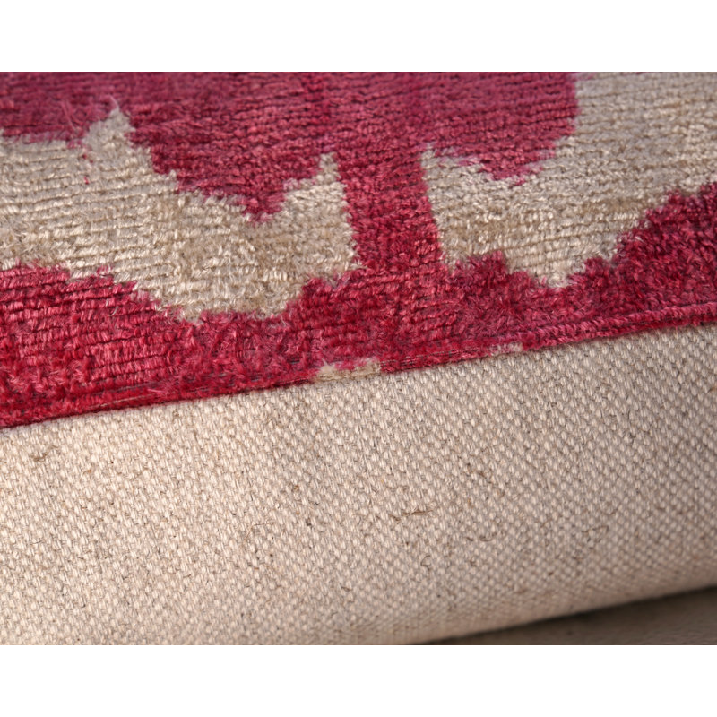 Housse et insert de coussin carré en soie / velours, Camouflage