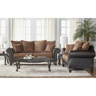 Bernardus Oswego 2 Piece Living Room Set