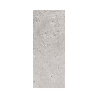 Titan Aluminum Composite 39" W x 96" H Trimmable Single Shower Wall Panel, Caesar Grey Matte Textured