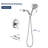 Tub & Shower Faucet with Rough in-Valve-117402503