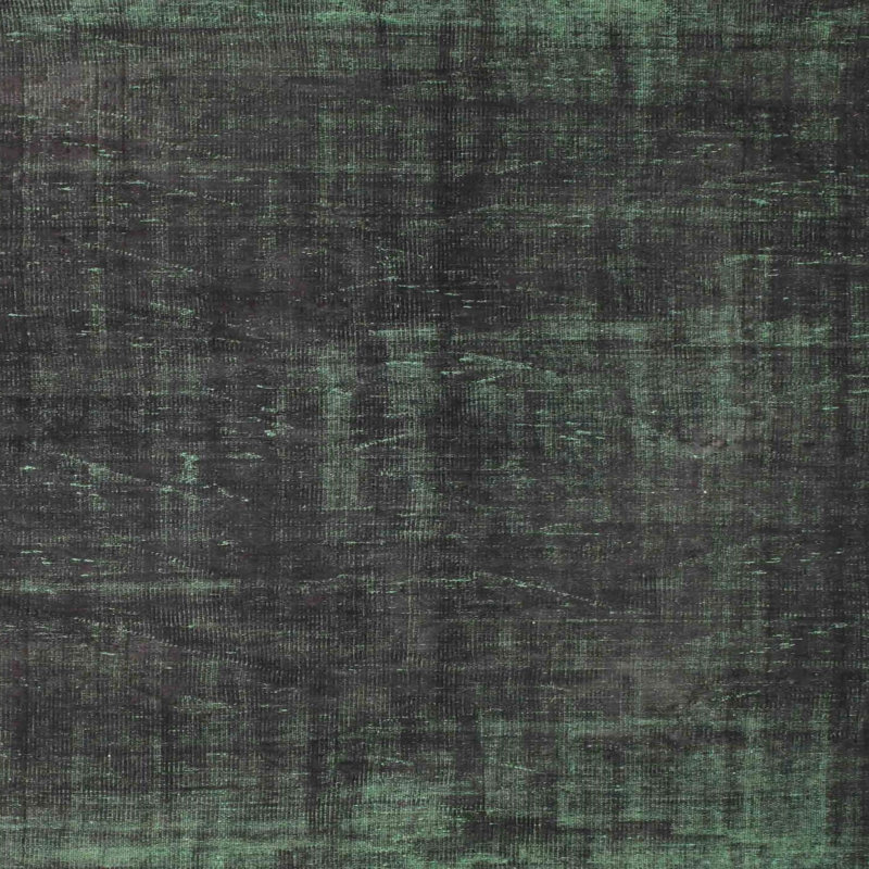 Tapis contemporain gris / noir, Carré 8 pi