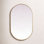 Elington Metal Oval Mirror