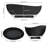 63'' Freestanding Bathtub Resin Stone Soaking Bathtub Solid Surface Modern Tubs with Overflow and Pop-up Drain-125400359
