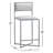 Malen Counter & Bar Stool-1957239430-1957239431