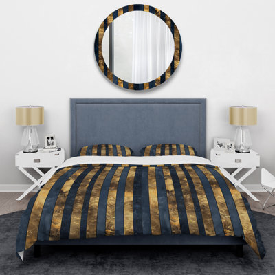 Ensemble de housse de couette Glamour Pinstripe II - Glam