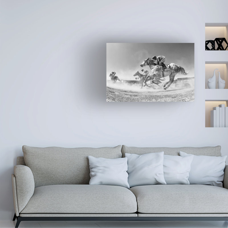 Œuvre sur toile, Randon Lee, Chapman, Birdsville, H 12 po x l 19 po