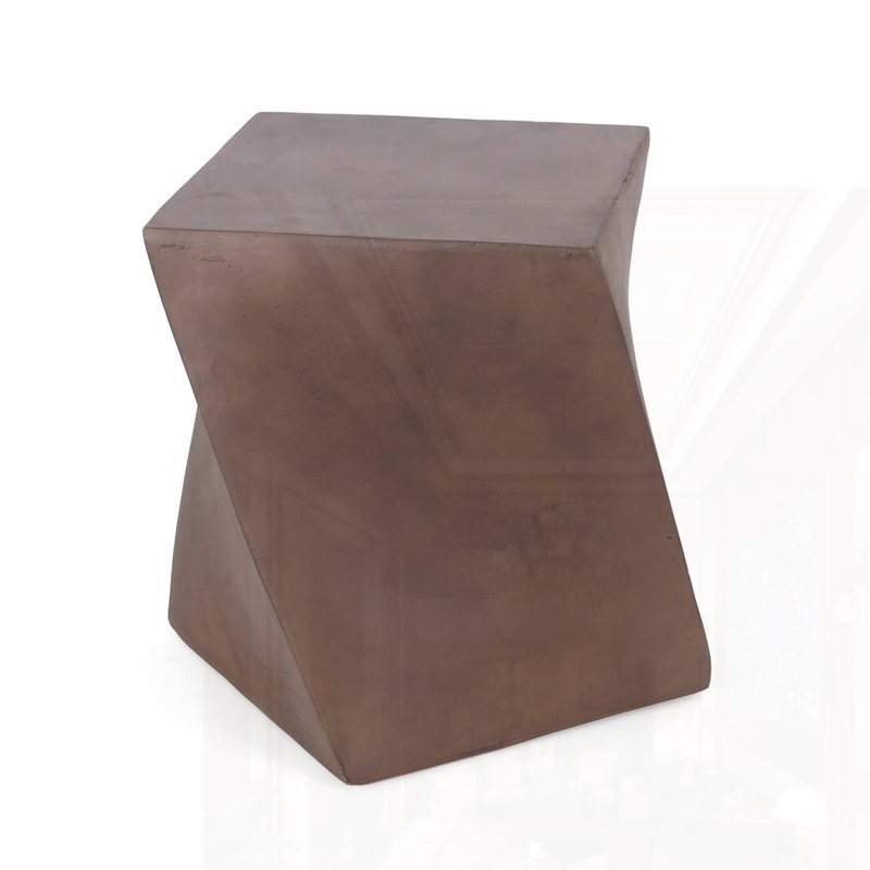 Outdoor LightWeight Concrete Side Table