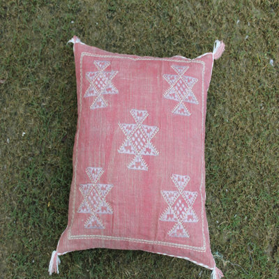 Lobos Indoor / Outdoor Geometric Backrest Pillow Cover