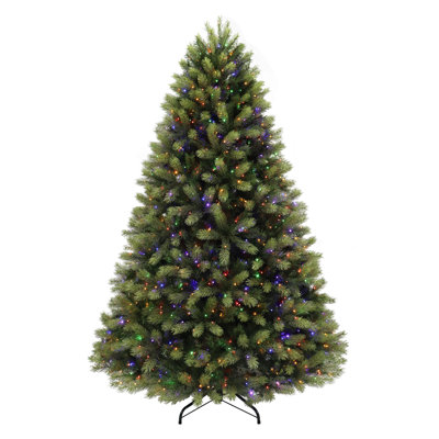 4.5' Pre-Lit Classic Pine Artificial Christmas Tree with 469 Memory Wire Tips and a Sure-Lit Pole