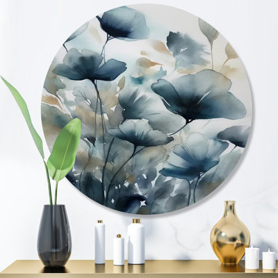 Feuilles et fleurs bleues Nittany III