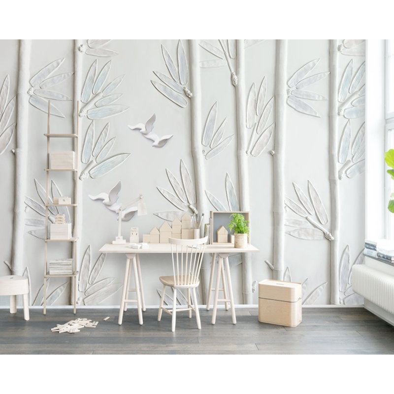 Murale arbres en bambou Max, L 35 po x l 55 po