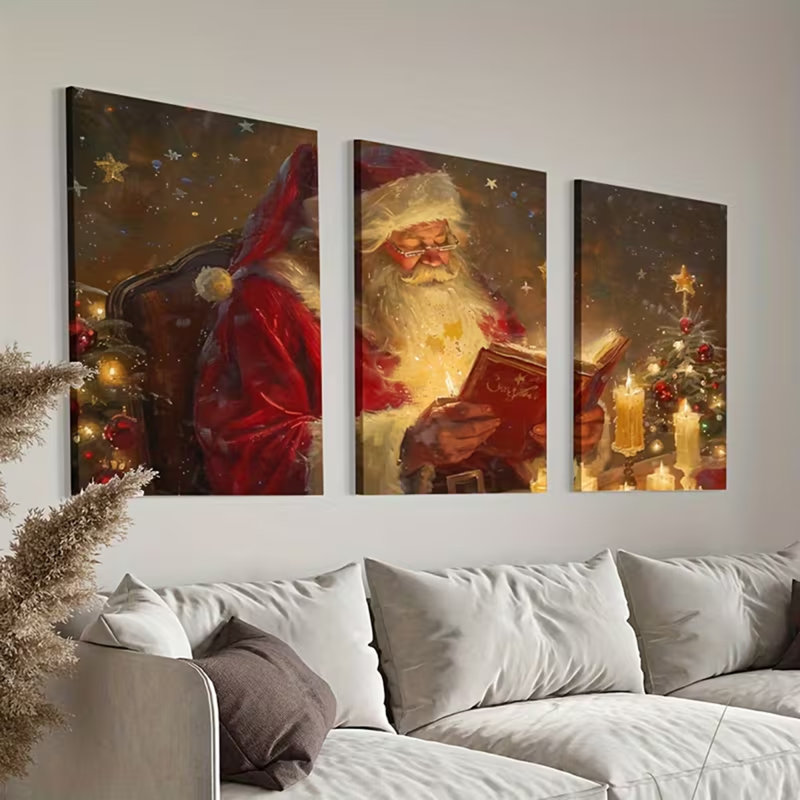 3 Piece Wrapped Canvas Print