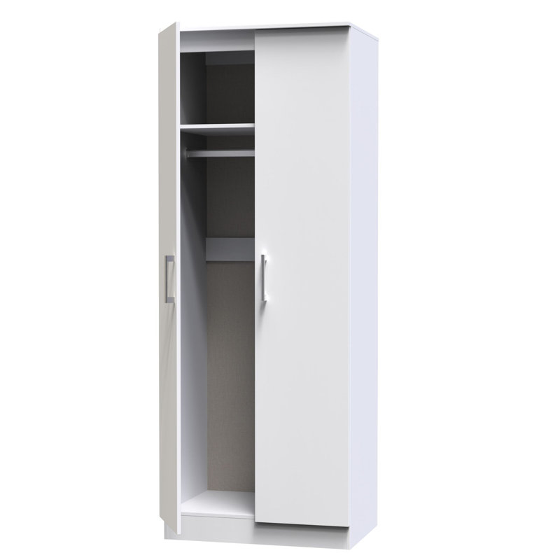 Fully Assembled Bartly 3 Piece Bedroom Set, White Matte