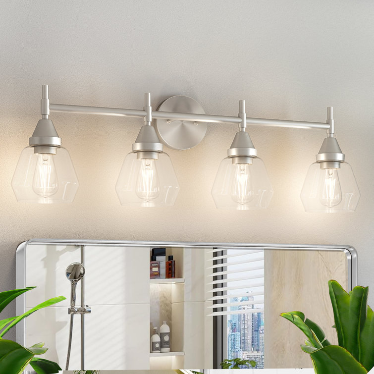 Pearman Dimmable Vanity Light with Lampshade