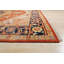 Tapis oriental en laine rouge noué à la main-16327761