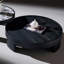 Ensemble de tables basses rondes en marbre noir