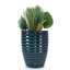 Pot à fleurs en céramique - Armée - Givre, Drainage intégré, Idéal pour la terrasse, le jardin, le rebord de la fenêtre, l 16,38 po x H 20,99 po, 56,24 lb-1064477070