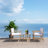 Painuly 4 - Person Patio Conversation Set with Cushions-1104671638