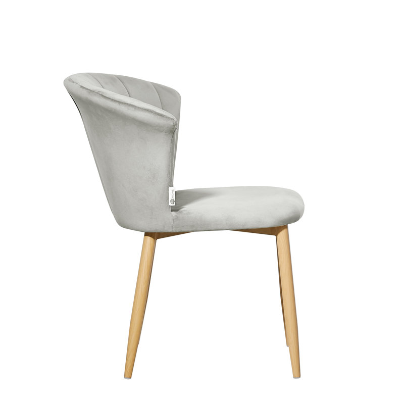 Siyana Upholstered Dining Chair, Grey