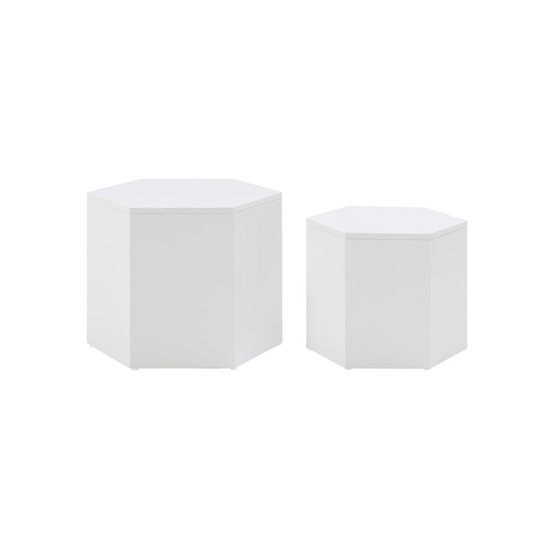 Mandalyn Nesting Tables, White
