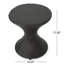 Table d'appoint d'extérieur de 16 pouces - multi, structure en fer, crée une structure multi pour une ambiance de patio confortable pour la stabilité, améliore la beauté du jardin