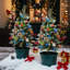 2.13' H Artificial Pine Christmas Tree