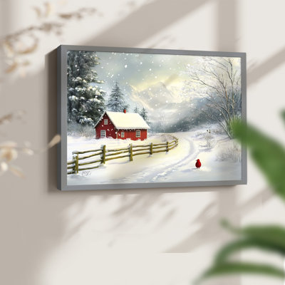 «Chirstmas Art» - DCCLV - Reproduction encadrée - Restickable