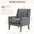 28.35'' Wide Wing Back Upholstered Accent Armchair (Set of 2)-96122283