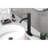 Bathroom Sink Faucet - Matte Black Single Handle Deck Mounted For 1 Hole Modern Mount In-121628376