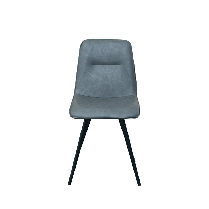 Quinnesec 50cm H Upholstered Side Chair, Grey