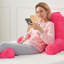  Housse et insert pour coussin télé / lecture avec traversin / dossier-1364698601