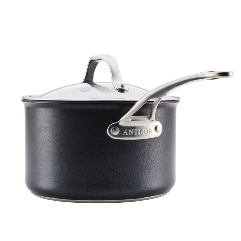Anolon X Hybrid Nonstick Cookware Induction Pots and Pans Set, 10 Piece