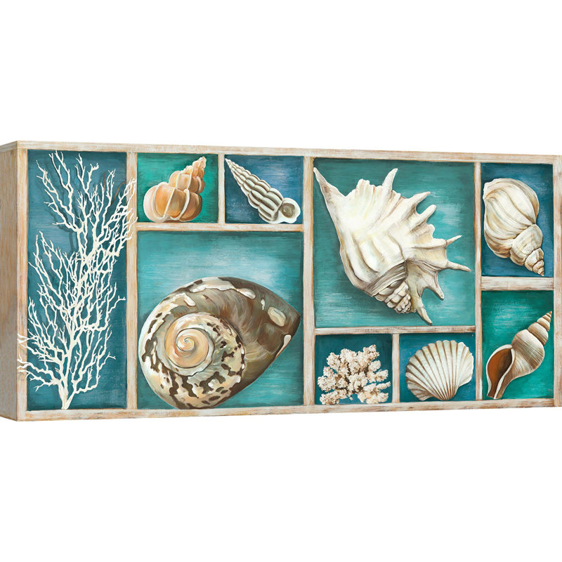 Collection Of Memories by Ted Broome - Wrapped Canvas Painting, 50cm H x 100cm W x 4cm D