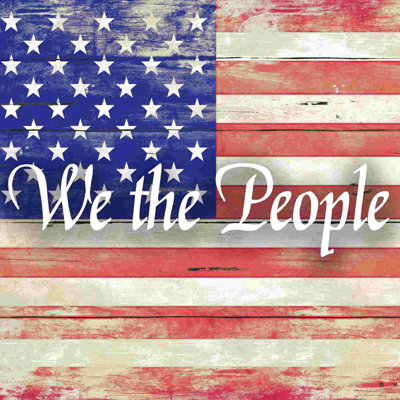 Drapeau américain We The People
