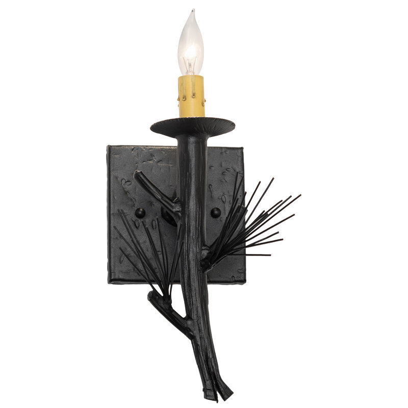 6" Wide Lone Pine Right Wall Sconce