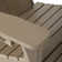 Outdoor Poly Adirondack Chair With Side Table And Ottoman