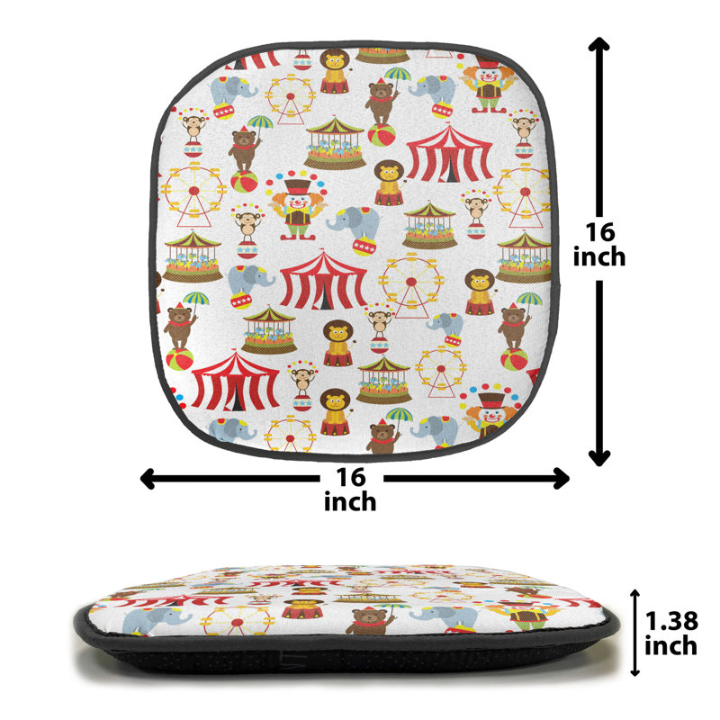 Outdoor 1.38'' Dining Chair Seat Cushion