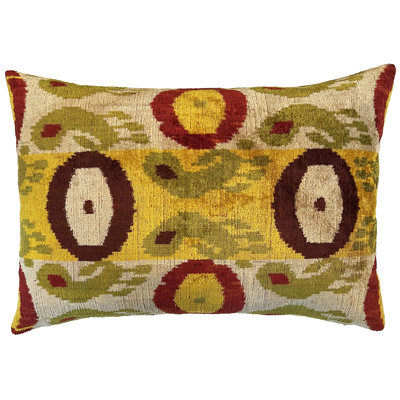 Velvet Lumbar Pillow Cover & Insert