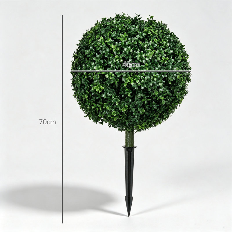 70 cm H Faux Boxwood Tree Plant
