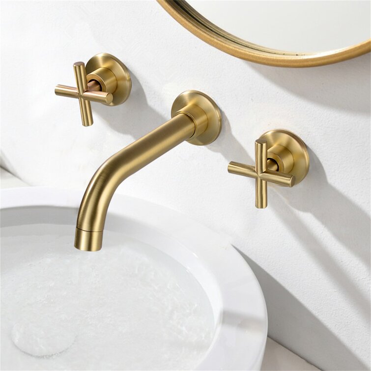 Brass Bathroom Sink Faucets - Wayfair Canada