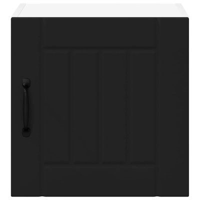 Vidaxl Kitchen Cabinet Black 40 X 31 X 40 Cm Engineered Wood