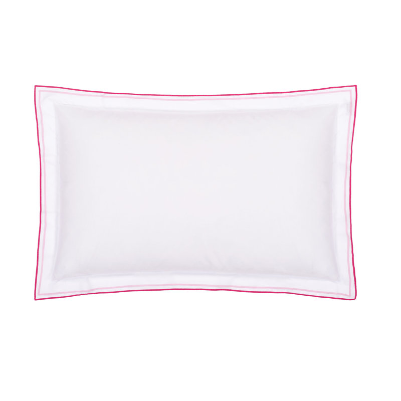 17 Stories Tonicia 100% Cotton Pillow Case, Silver