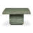 Stilo 35" Slab Top Cement Coffee Table With Marble And Stone Finish-121125747