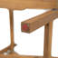 Joseph Patio 25.75” Seat Height Folding Acacia Wood Counter Stools