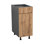 Armoire 12 po avec porte simple et tiroir simple gris