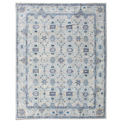 Tabriz One-of-a-Kind 12'3" X 14'11" New Age Area Rug in