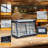 35" Display Pizza Warmer, 3-Tier, LED Lighting, 3D Heating