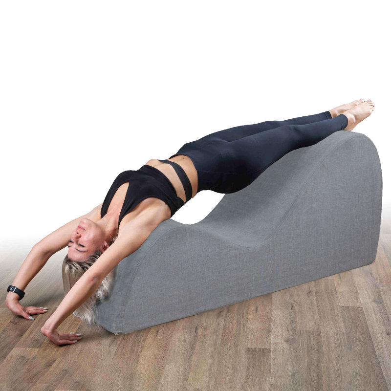 Chaise longue Daikwon, Microfibre/microsuède gris