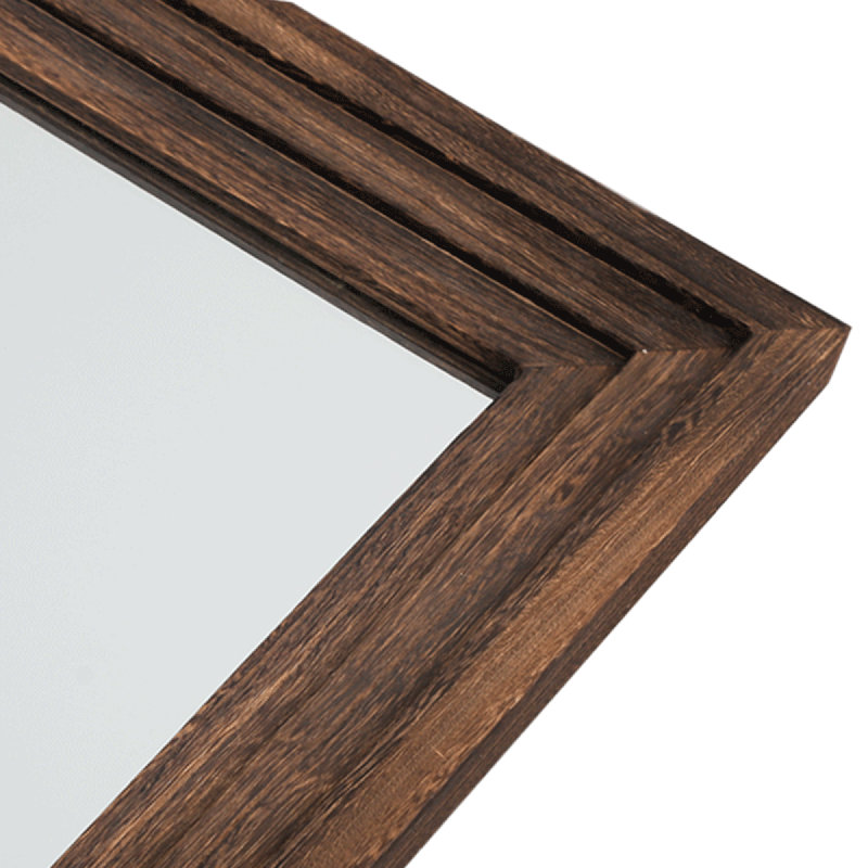 Miroir mural Trenika, Brun foncé, 64 po x 21 po
